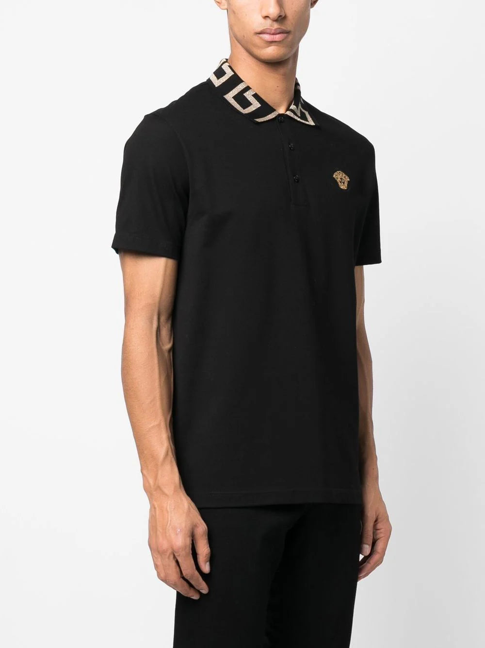 VERSACE Greca Polo Shirt