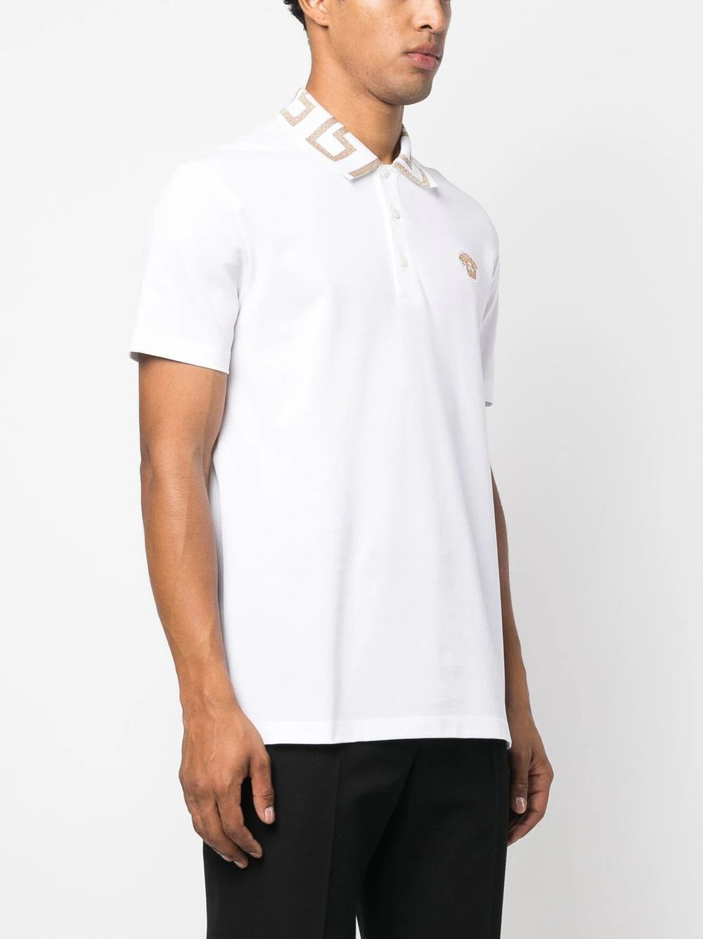 VERSACE Greca Polo Shirt