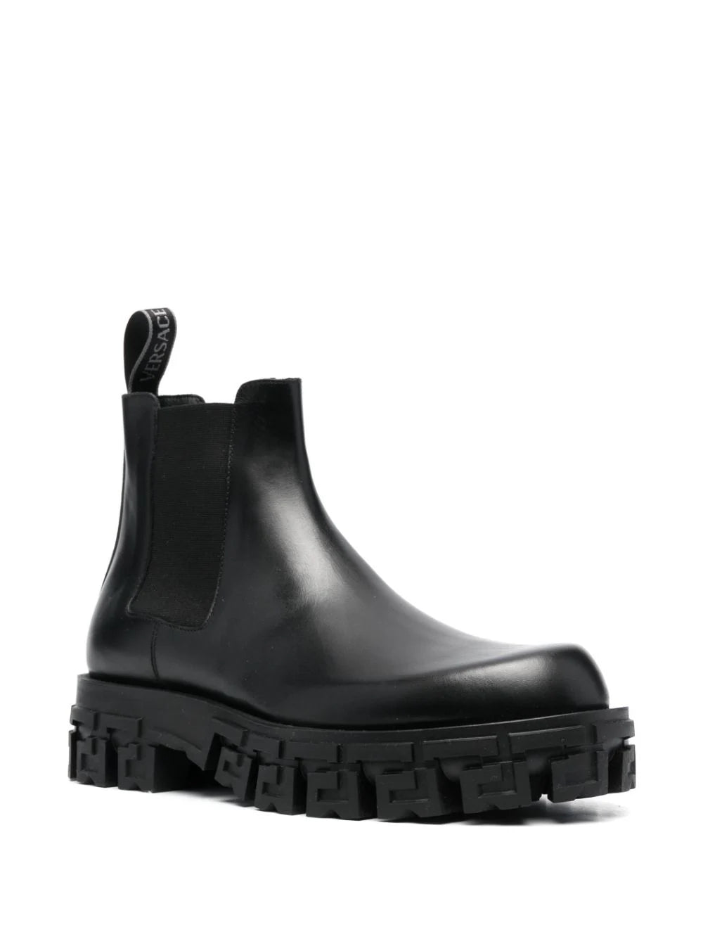 VERSACE Greca Portico Chelsea Boots