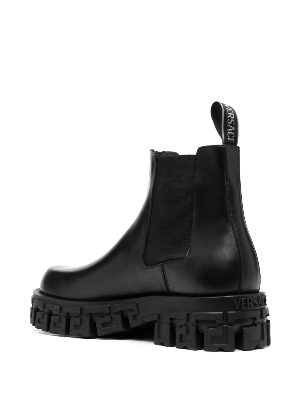 VERSACE Greca Portico Chelsea Boots