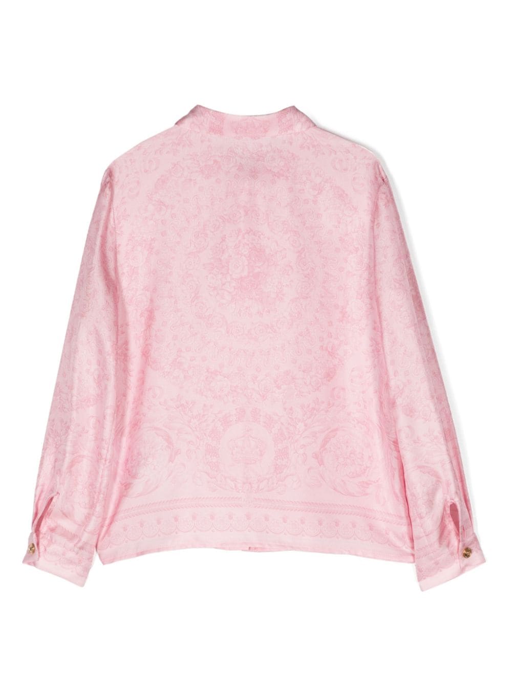 VERSACE Kids Kids Baroque Silk Shirt