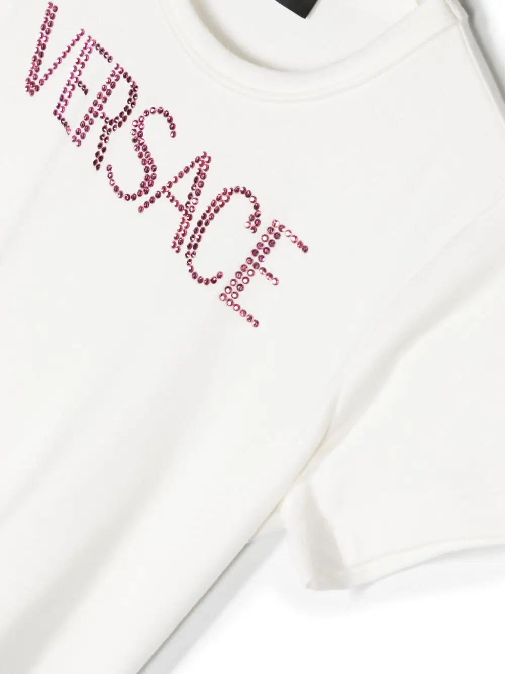 VERSACE Kids Versace Kids Logo T-shirt With Crystals