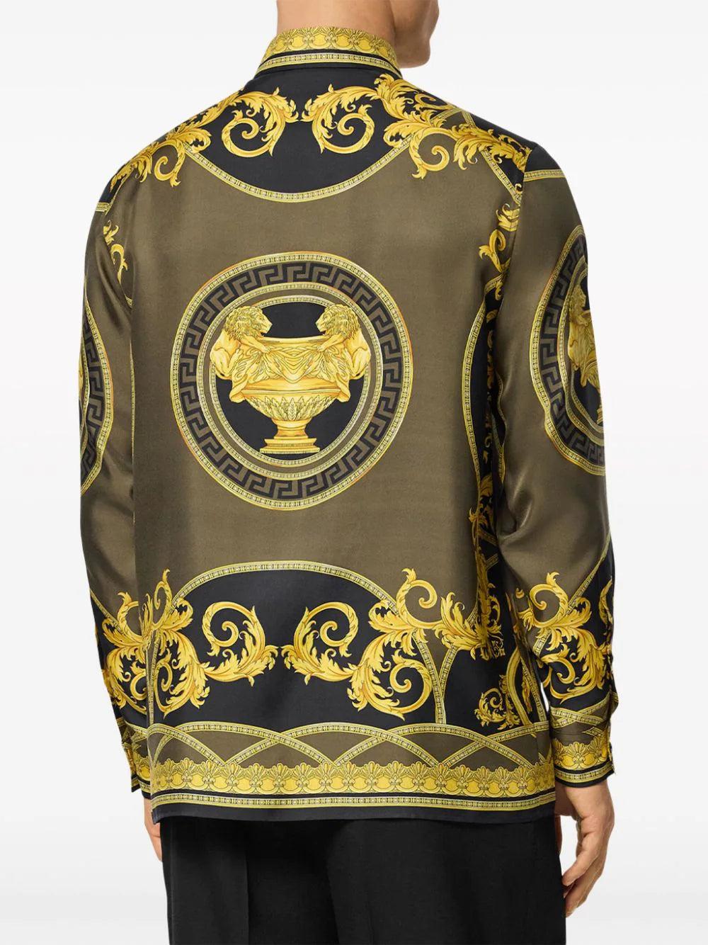 VERSACE La Coupe Des Dieux Silk Shirt