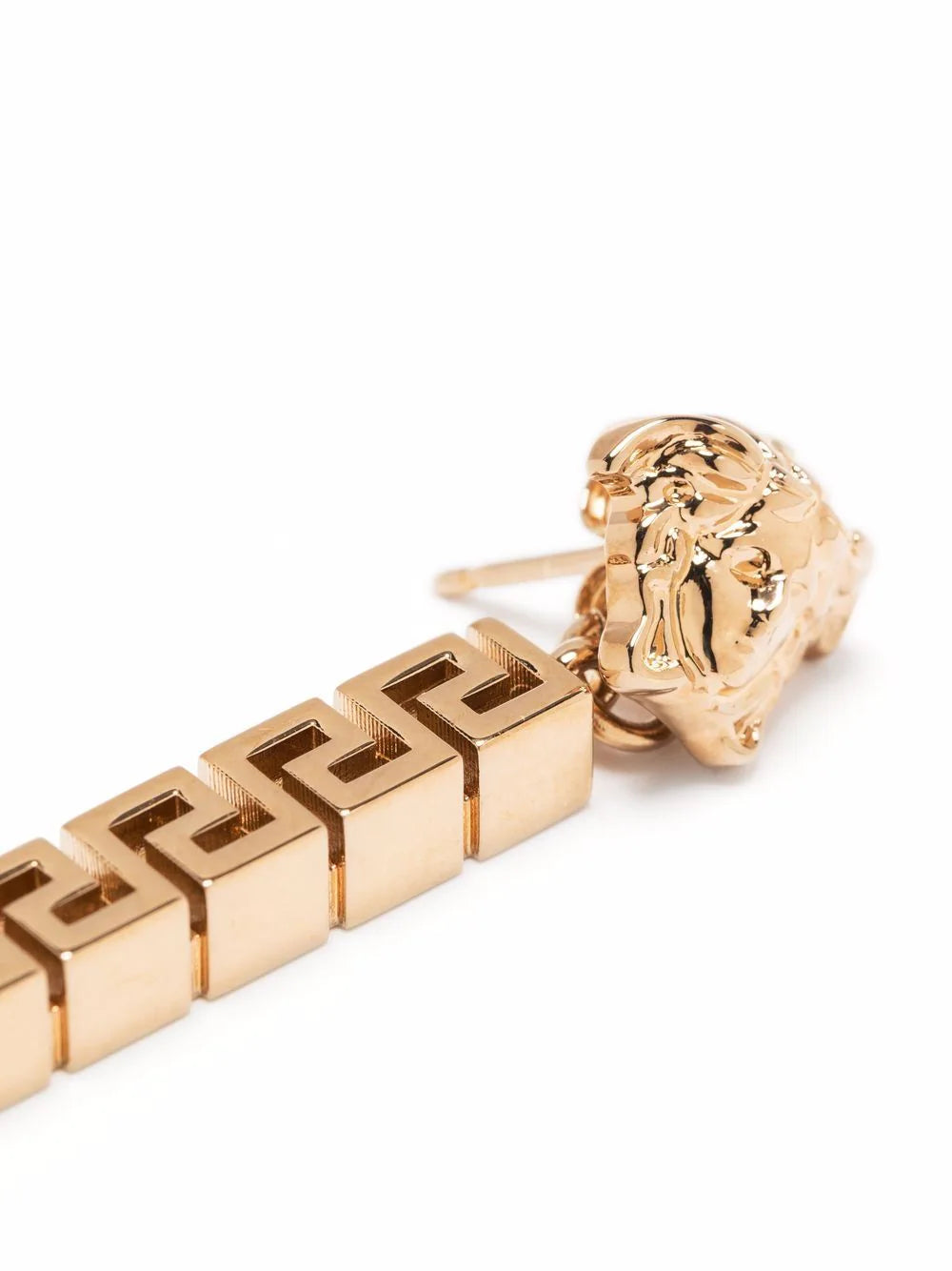 VERSACE La Medusa Greca Drop Earrings
