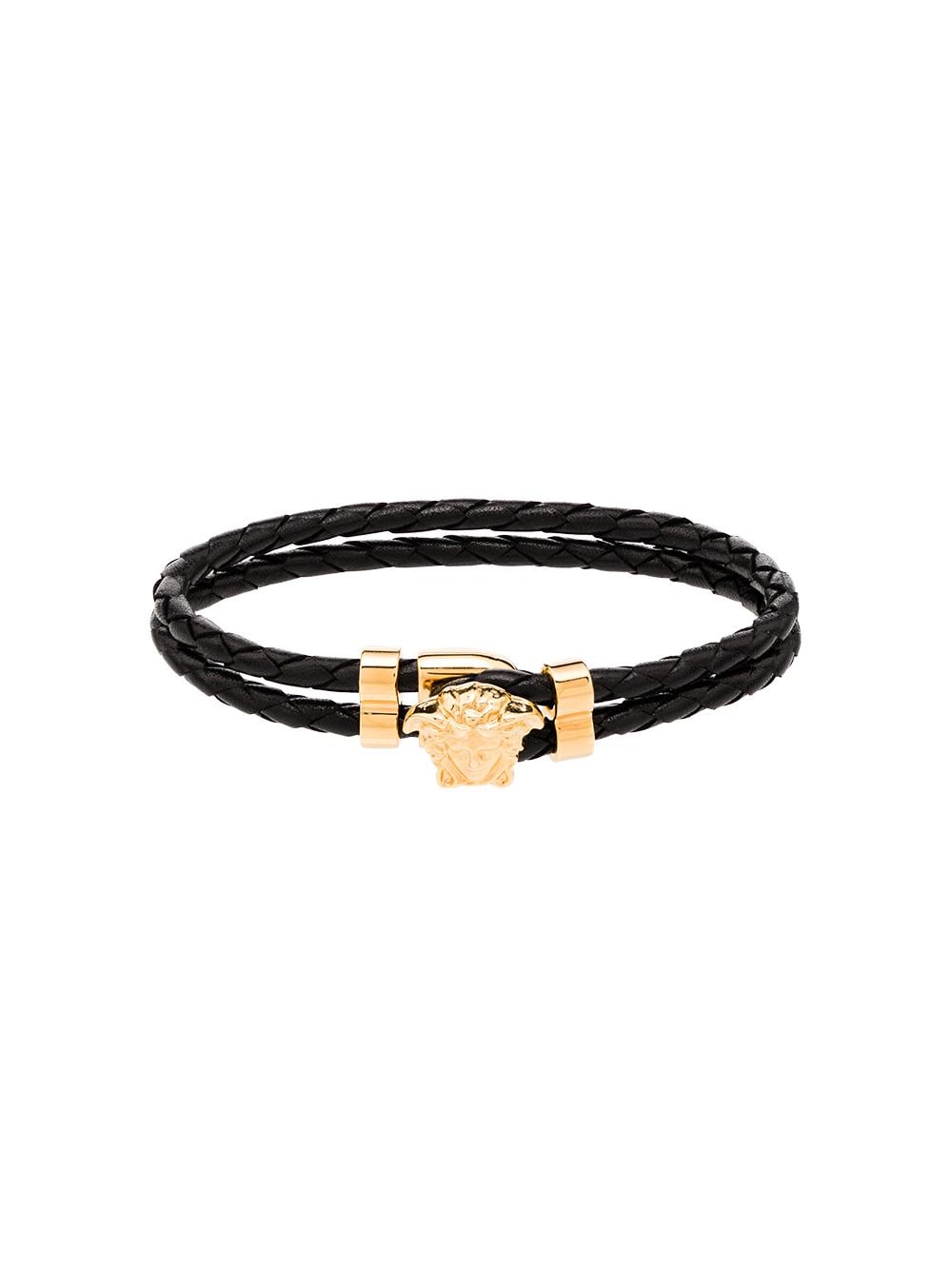 VERSACE La Medusa Leather Bracelet