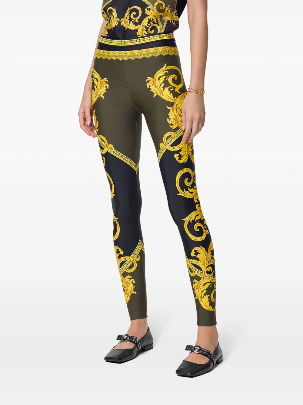VERSACE Leggings La Coupe Des Dieux