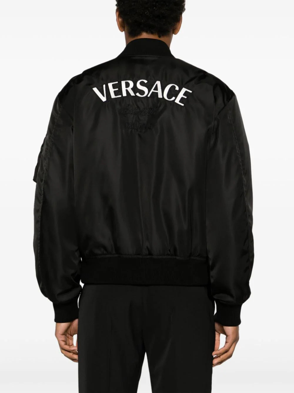VERSACE Logo Bomber Jacket
