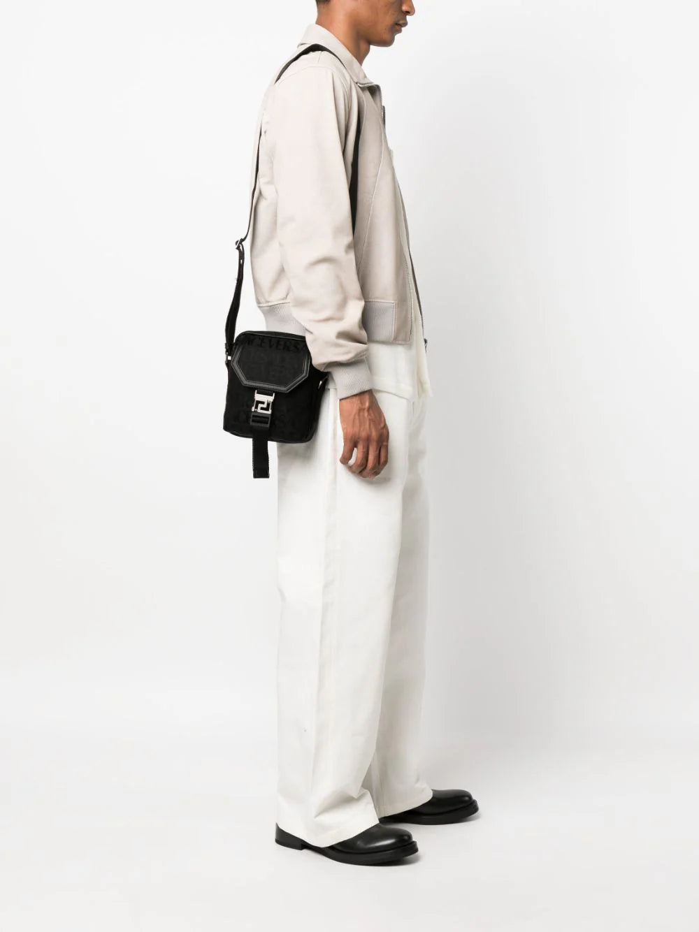 VERSACE Logo Messenger Bag