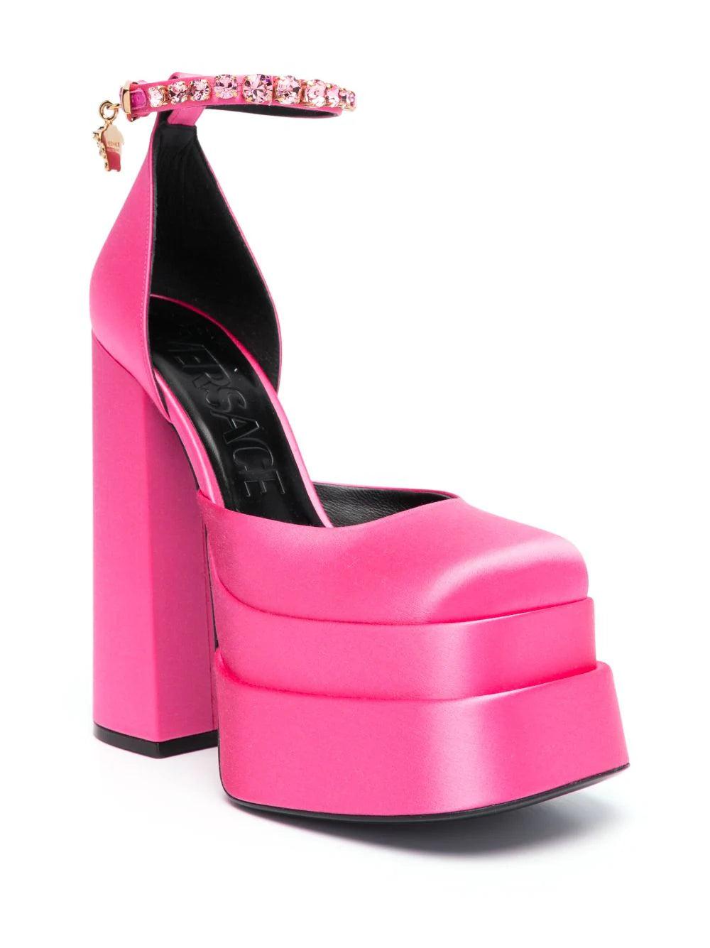 VERSACE Medusa Aevitas Platform Pumps
