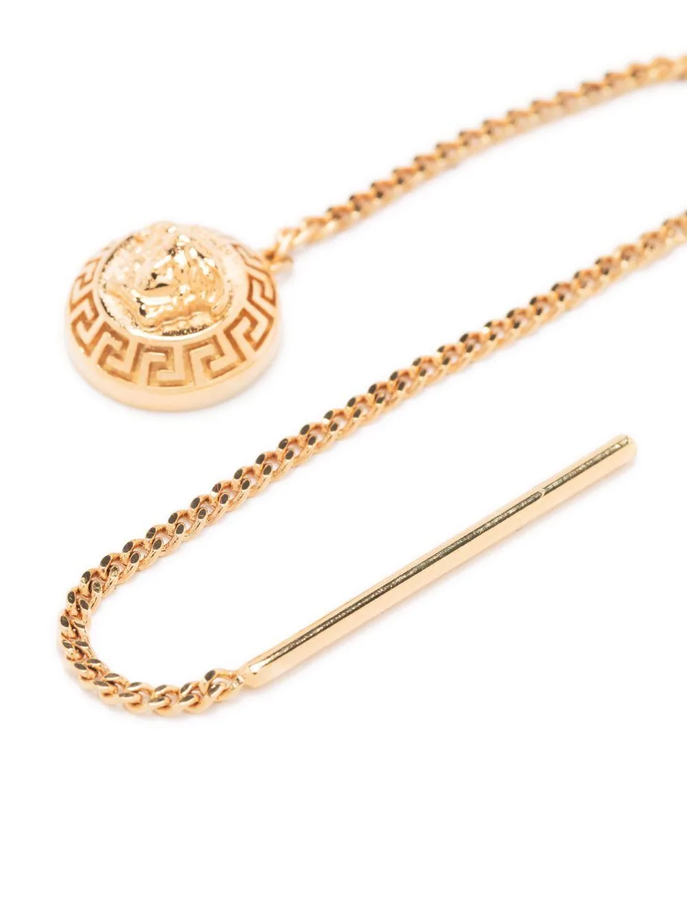 VERSACE Medusa Threader Earrings