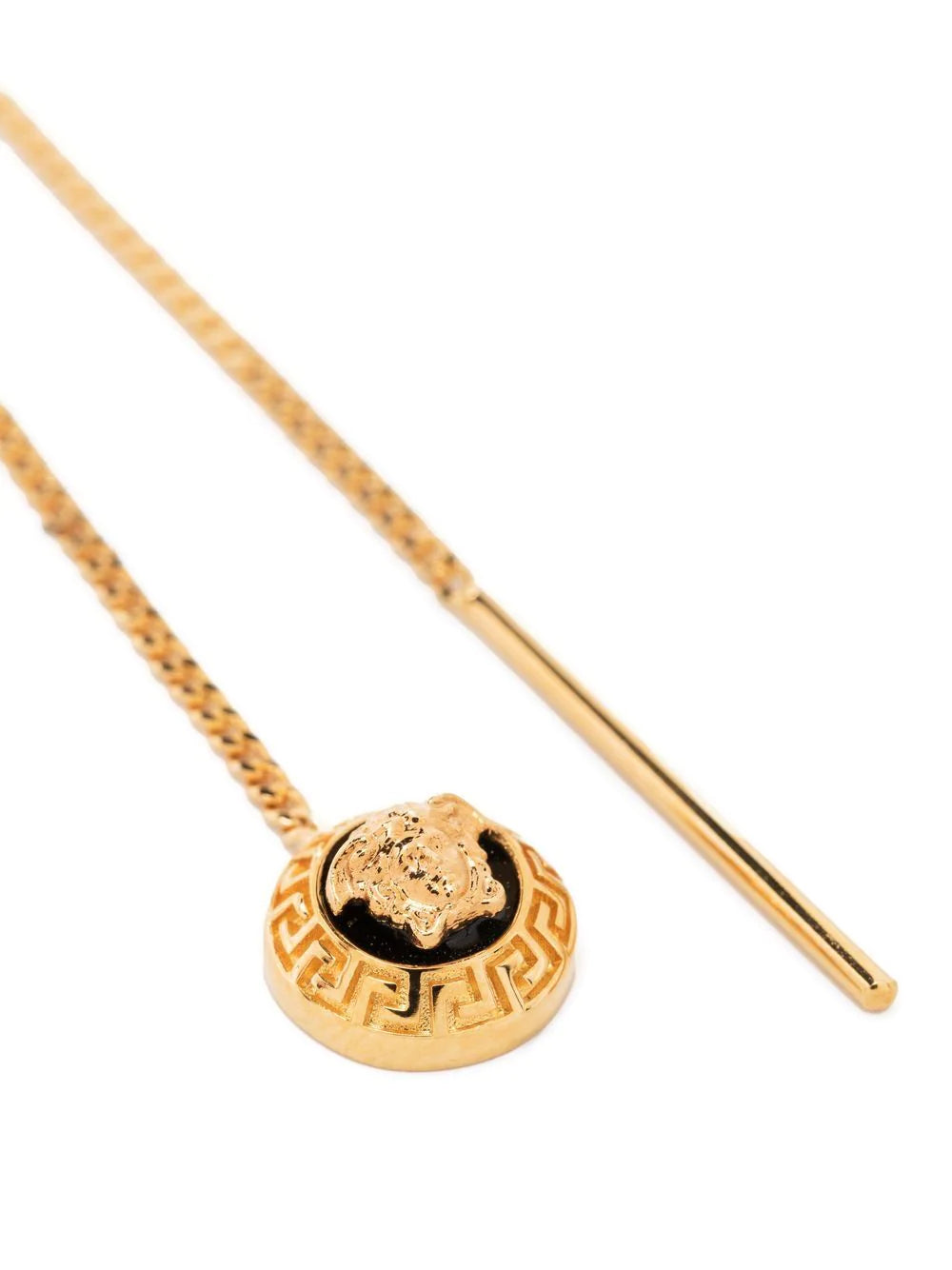 VERSACE Medusa Threader Earrings