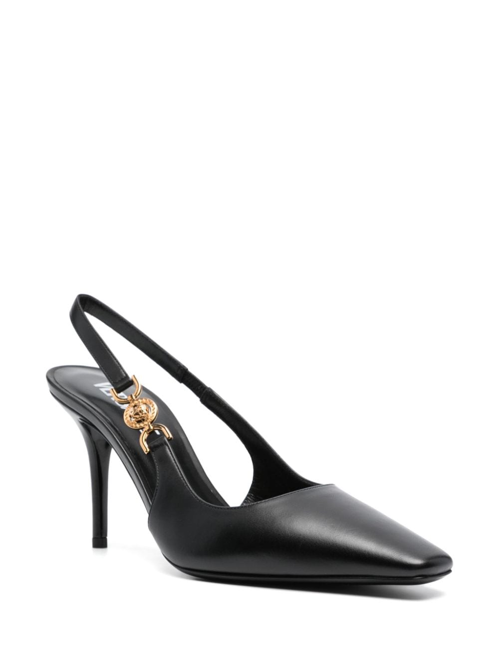VERSACE Safety Pin Pumps