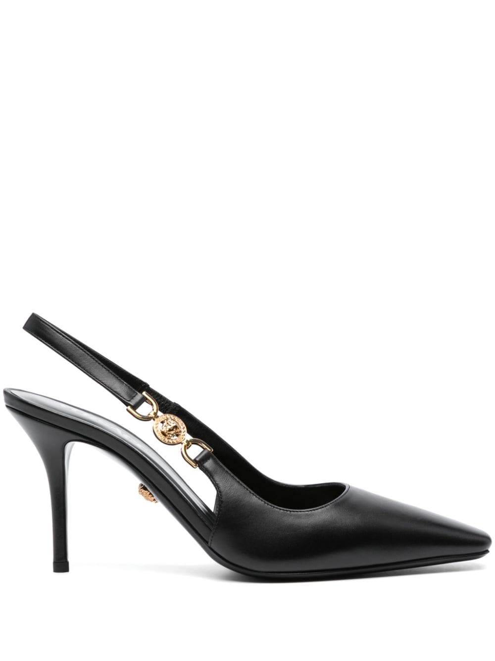 VERSACE Safety Pin Pumps
