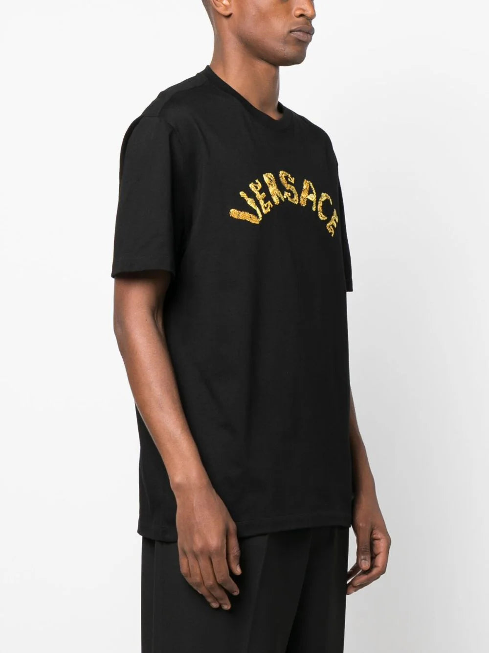 VERSACE Seashell Baroque Logo T-shirt
