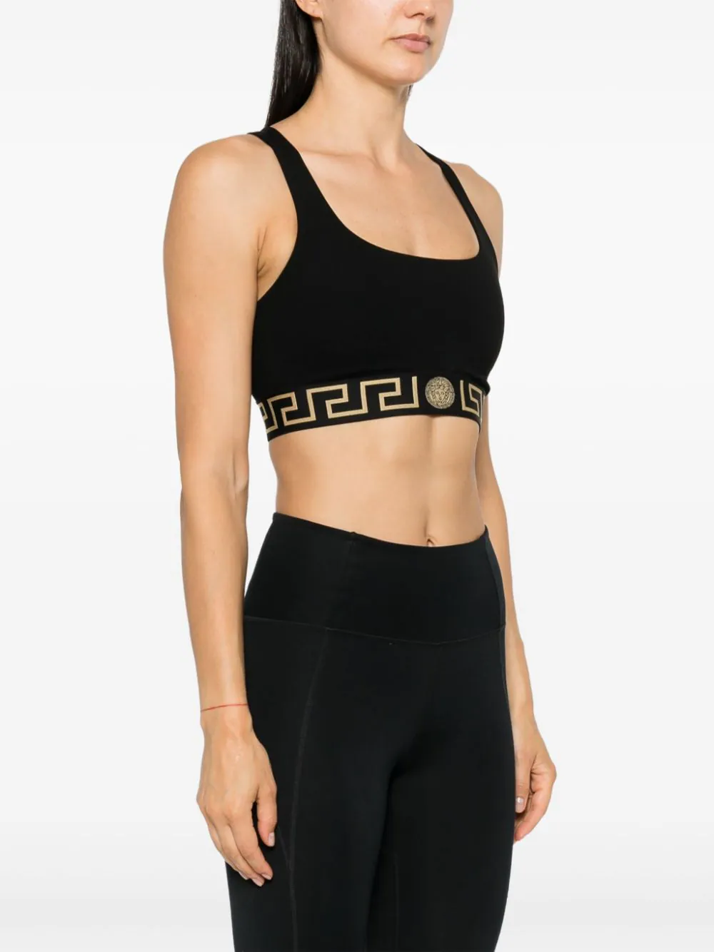 VERSACE Short Top With Greca Border