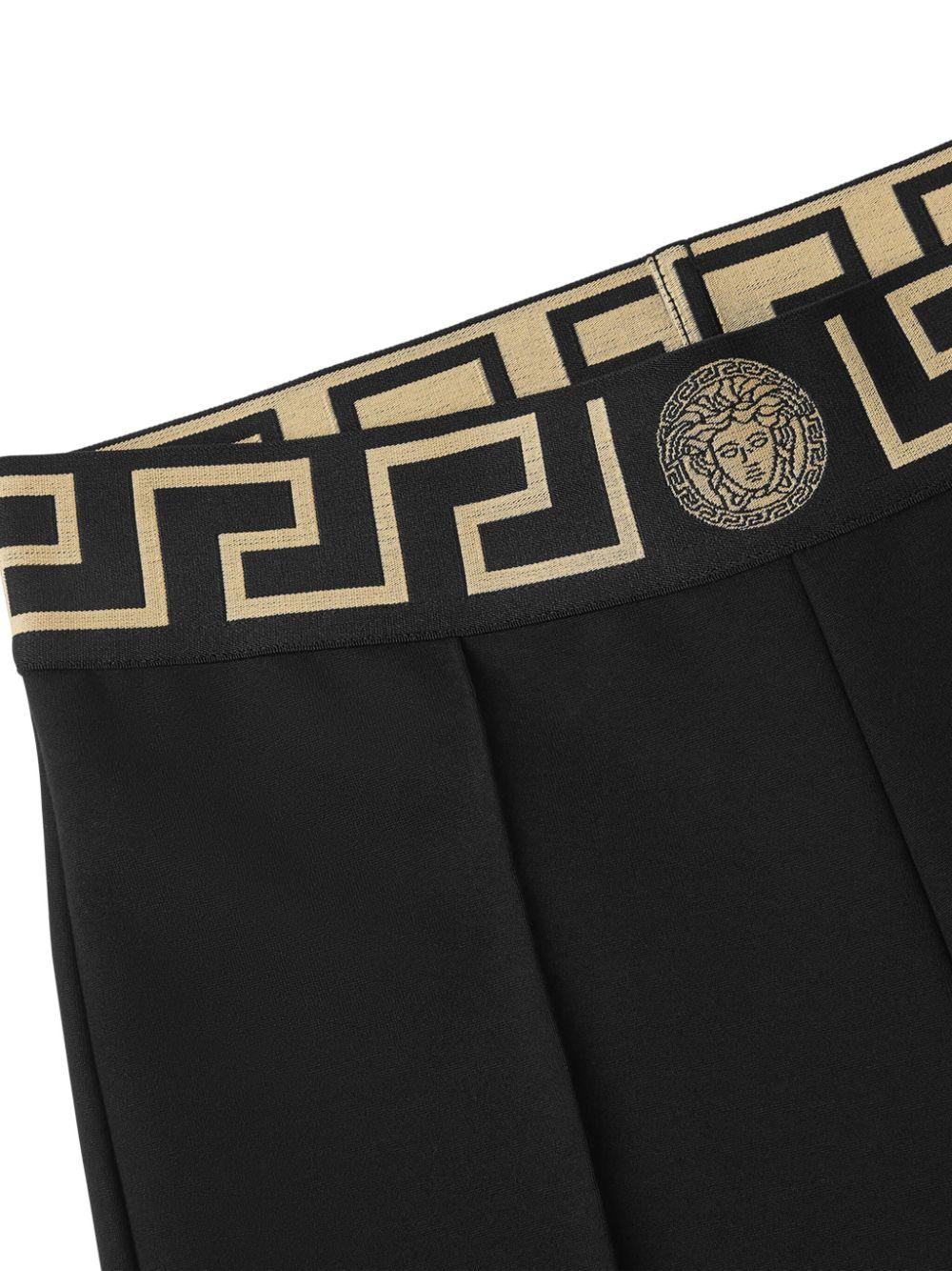 VERSACE Sports Leggings With Greca Edge Insole