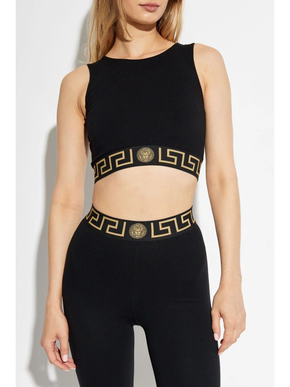 VERSACE Sports Top With Greca Border