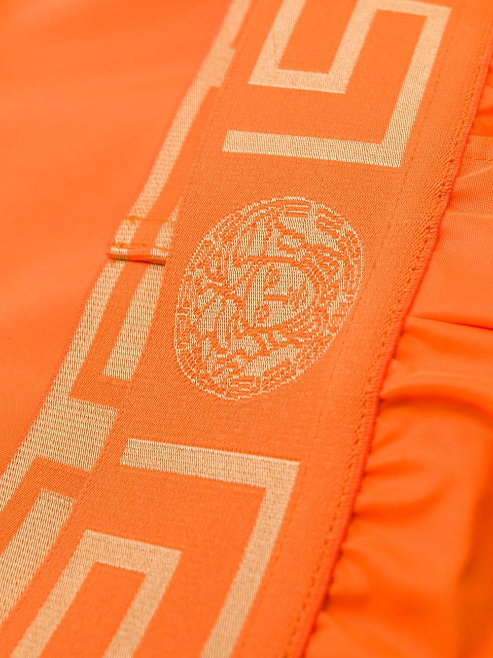 VERSACE Swim Shorts With Greca Border