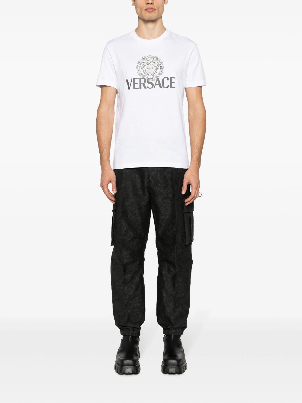 VERSACE T-shirt With Medusa Logo