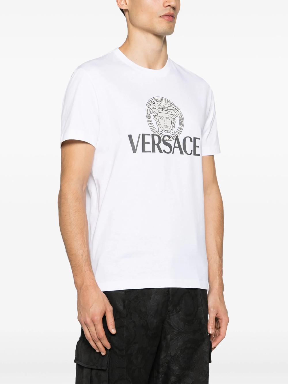 VERSACE T-shirt With Medusa Logo