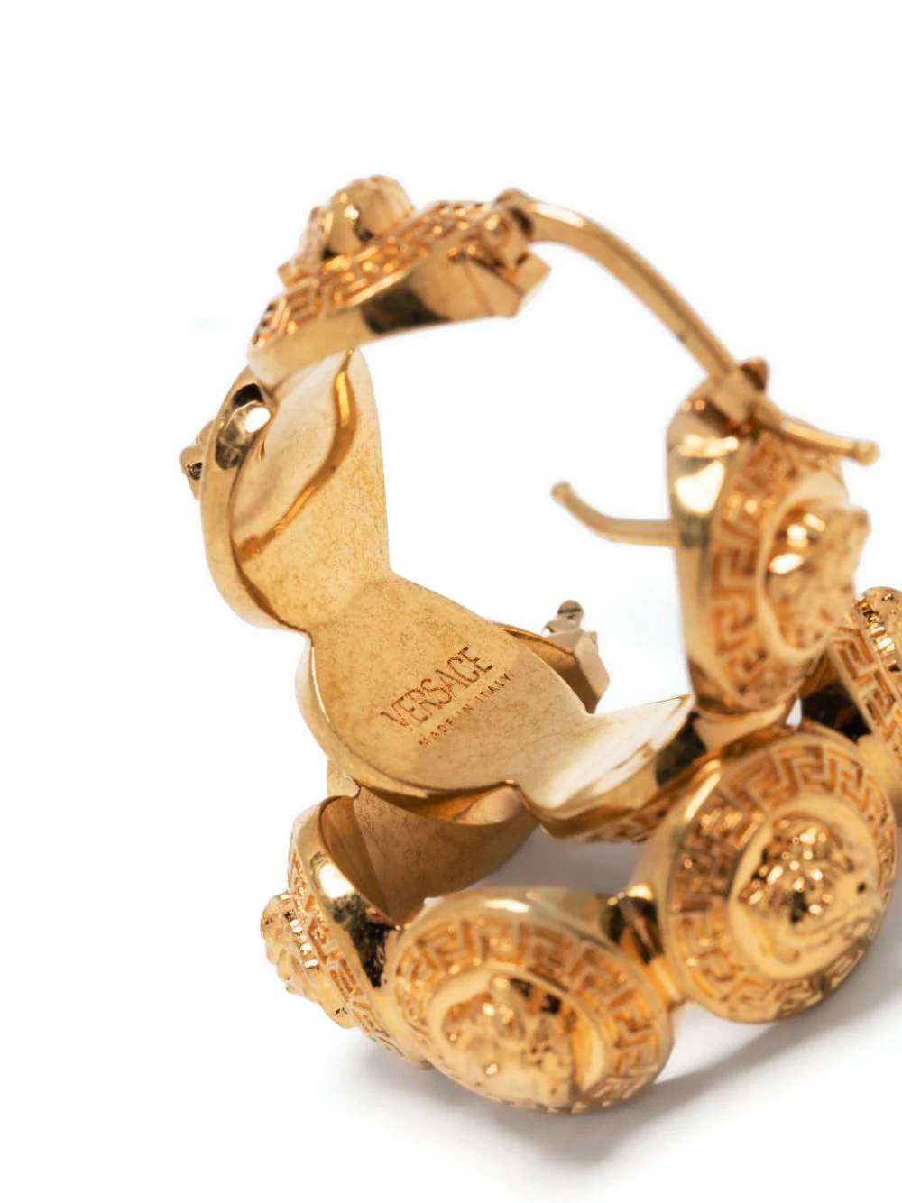 VERSACE Tribute Medusa Hoop Earrings