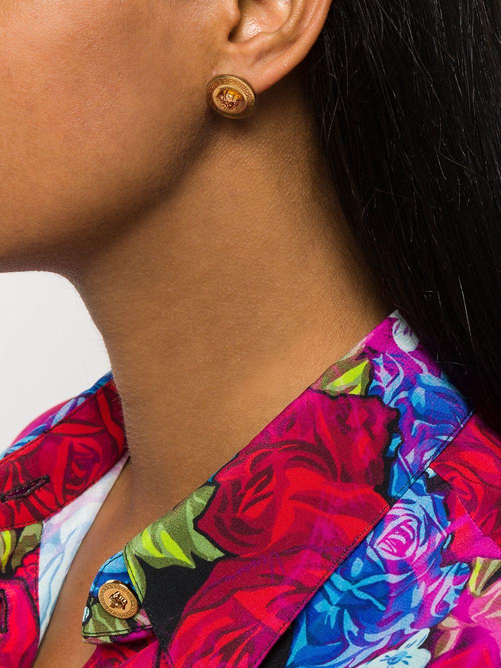 VERSACE Tribute Stud Earrings
