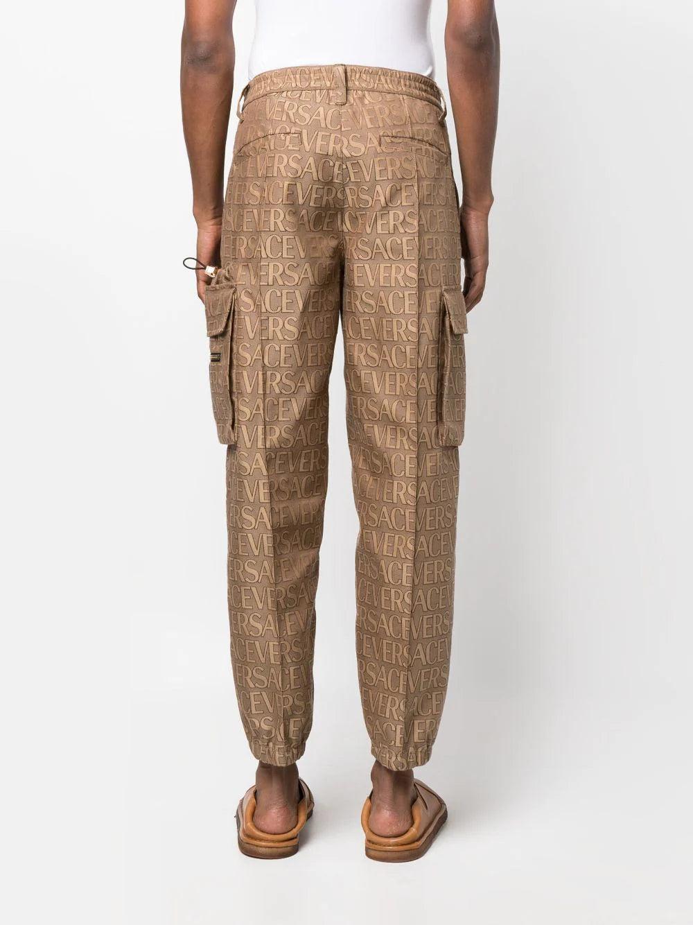 VERSACE Versace Allover Cargo Trousers