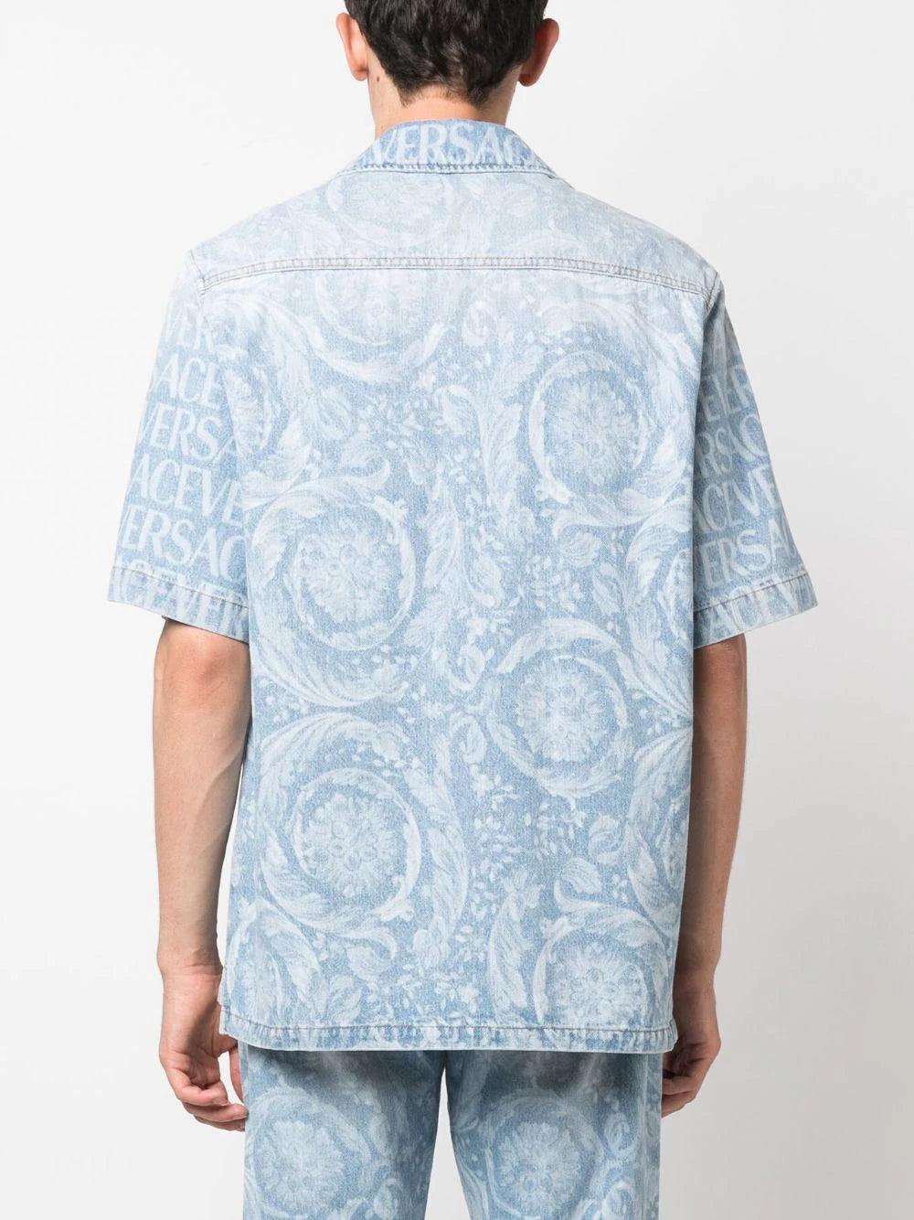 VERSACE Versace Allover Denim Shirt
