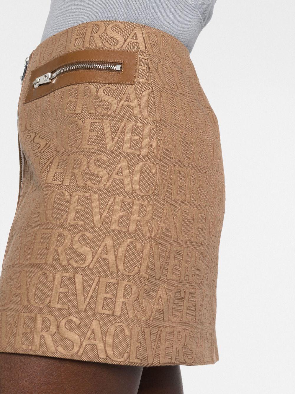 VERSACE Versace Allover Mini Skirt