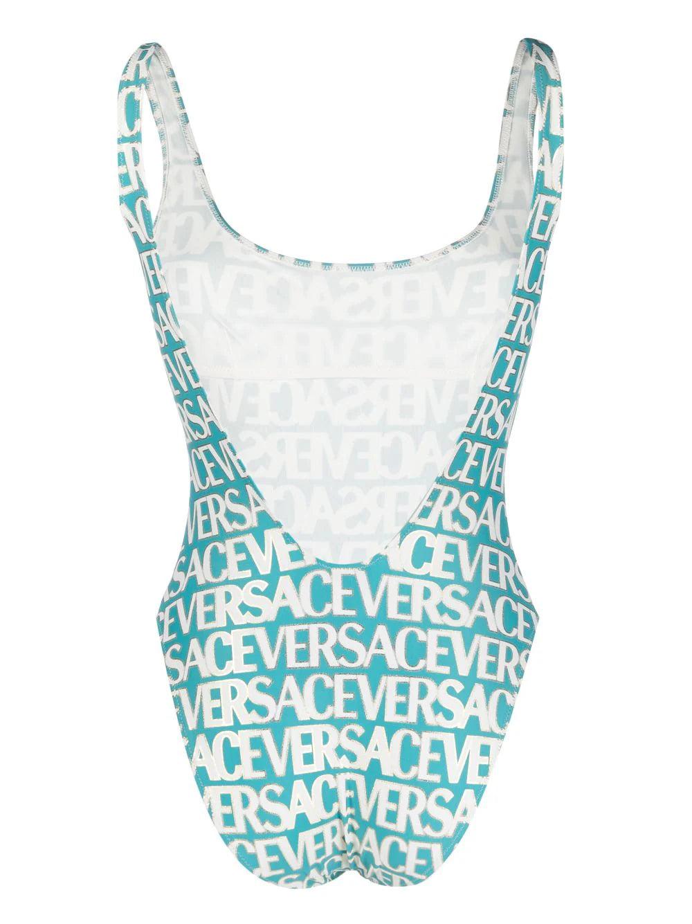 VERSACE Versace Allover One-piece Swimsuit