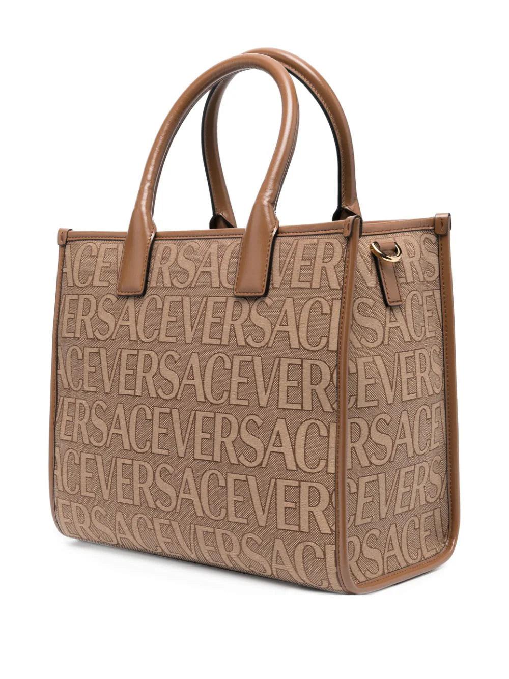 VERSACE Versace Allover Small Tote Bag