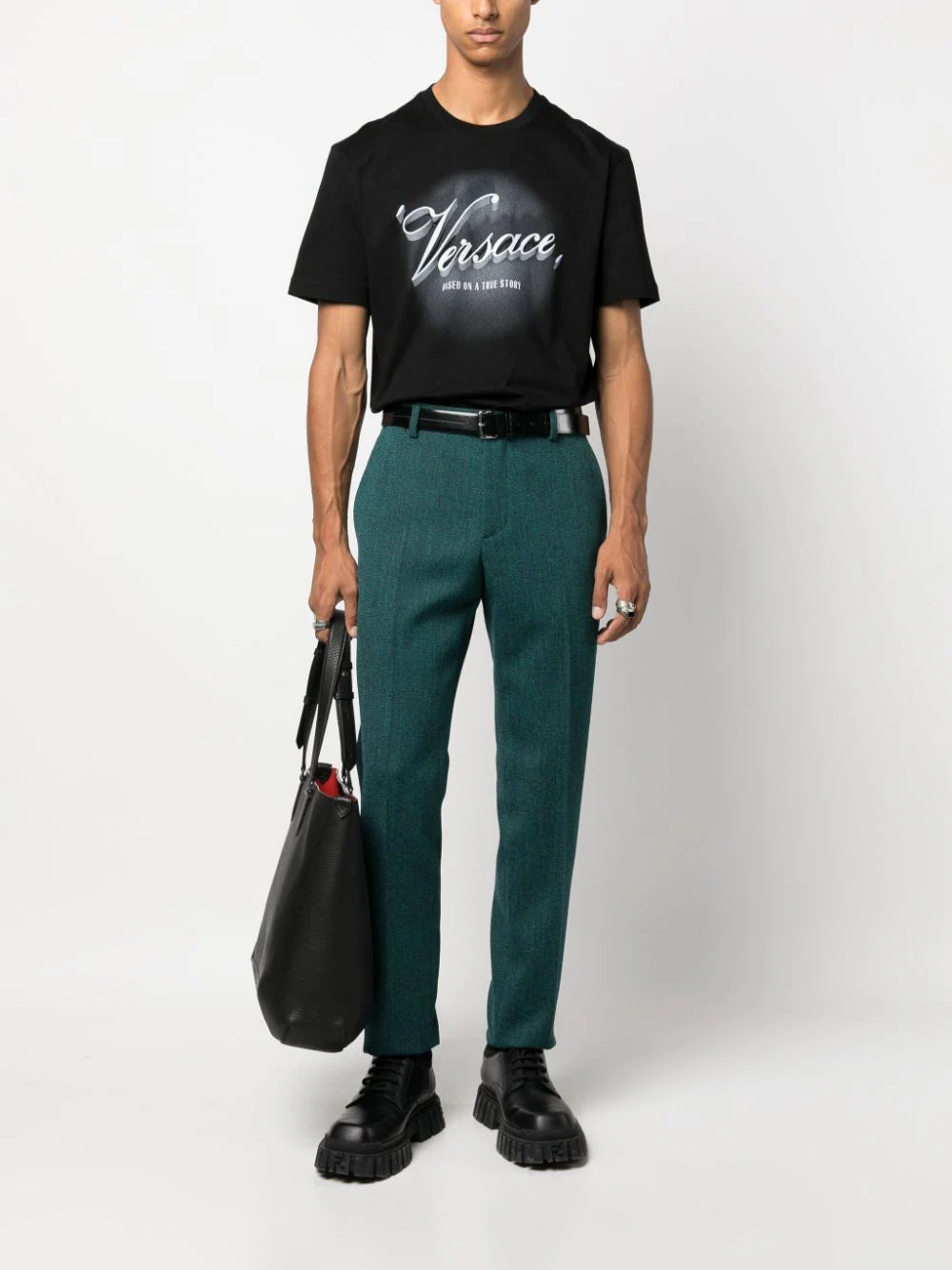 VERSACE Versace Film Titles T-shirt