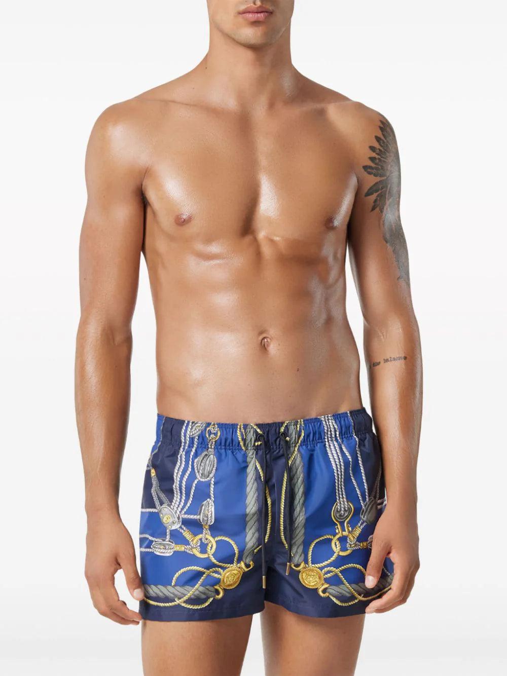 VERSACE Versace Nautical Swim Shorts