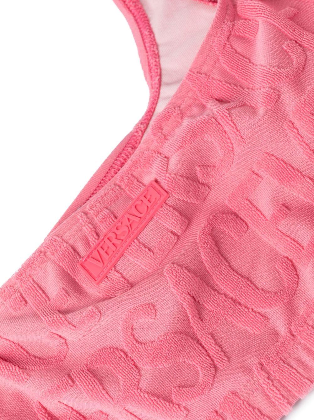 VERSACE Versace Towel Bikini Top