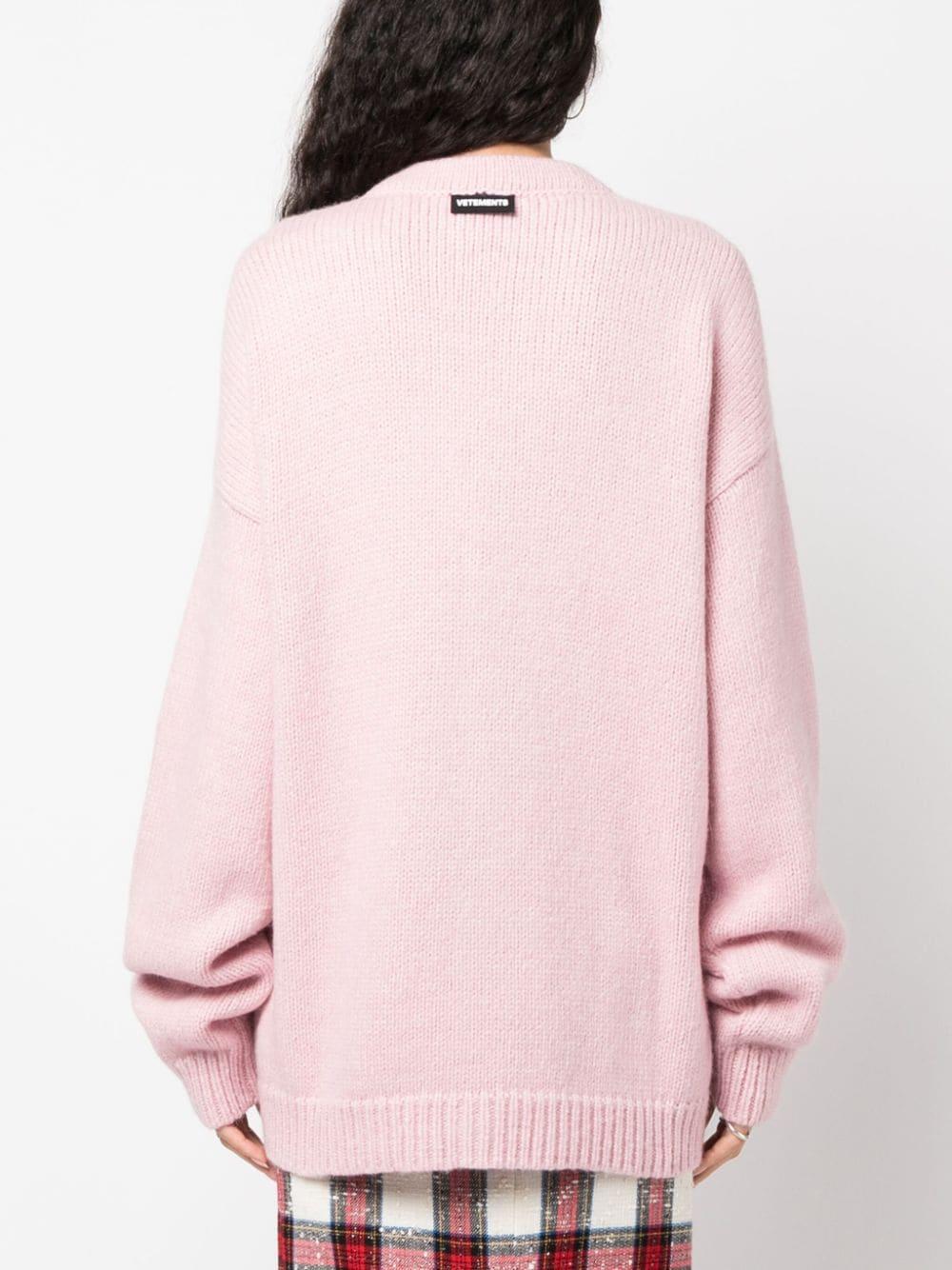 VETEMENTS Fancy Button Cardigan