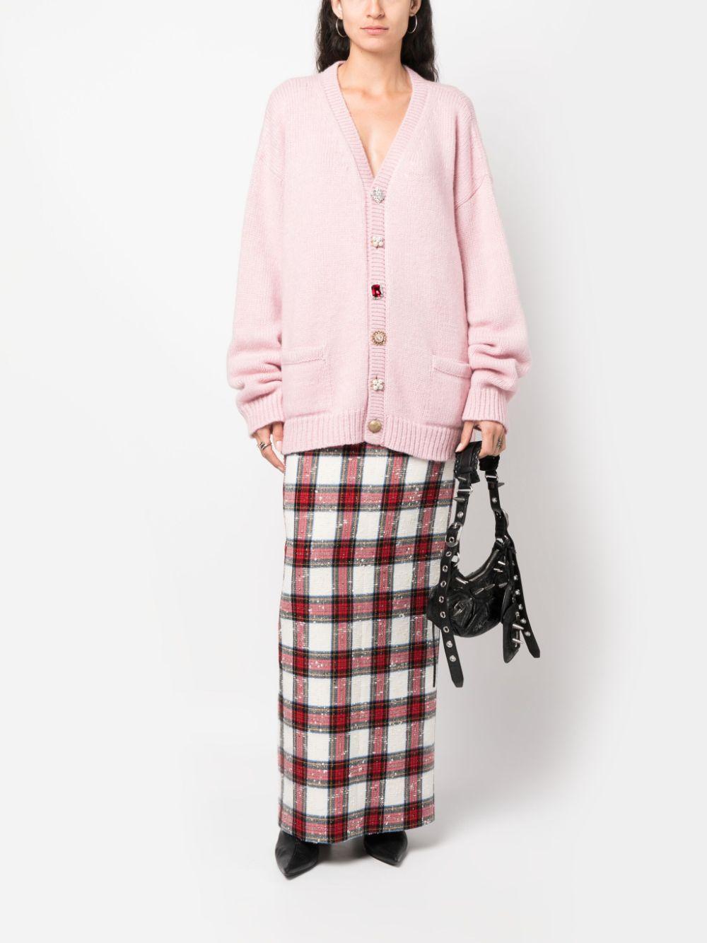 VETEMENTS Fancy Button Cardigan