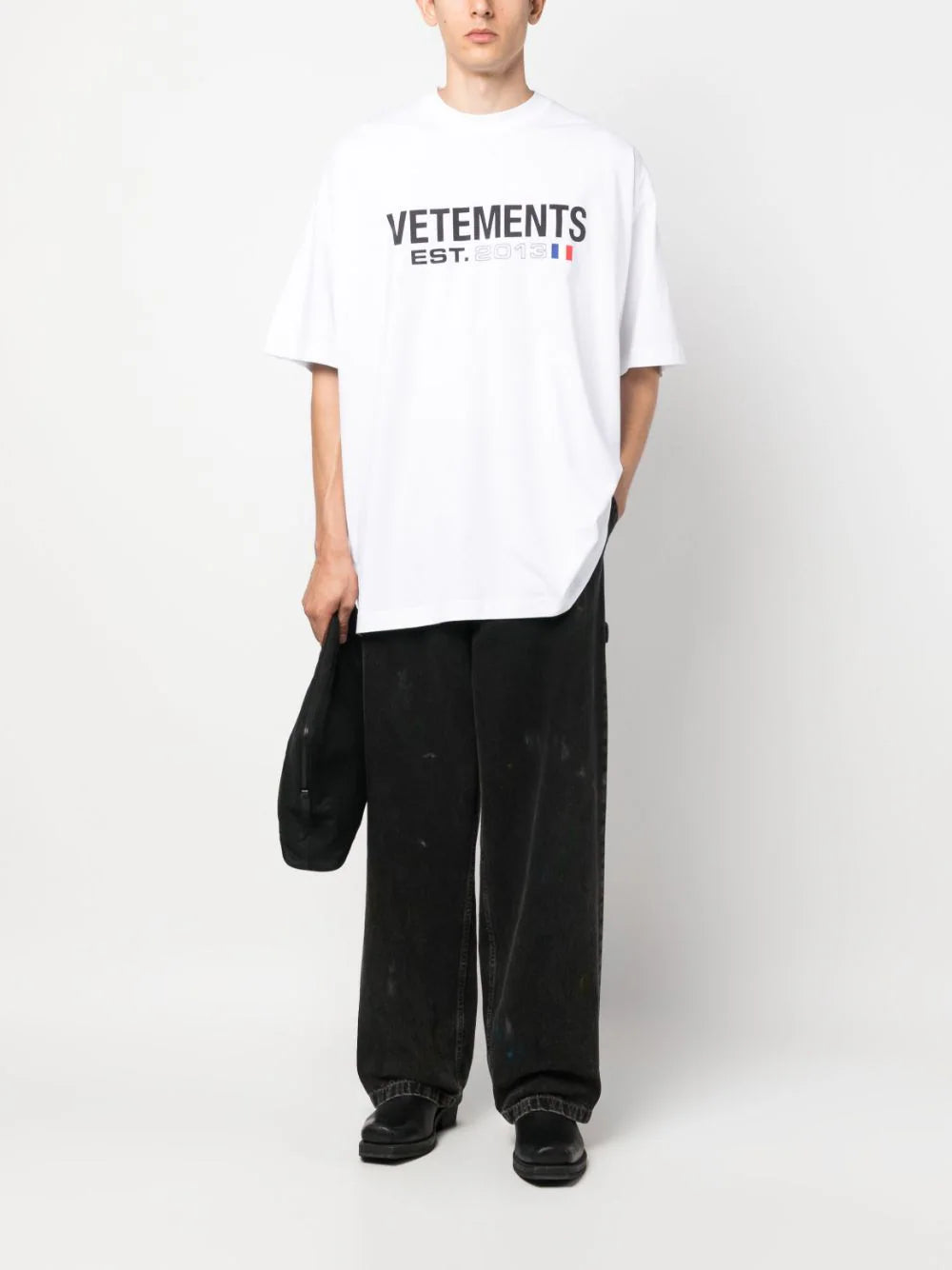 VETEMENTS Flag Logo T-shirt