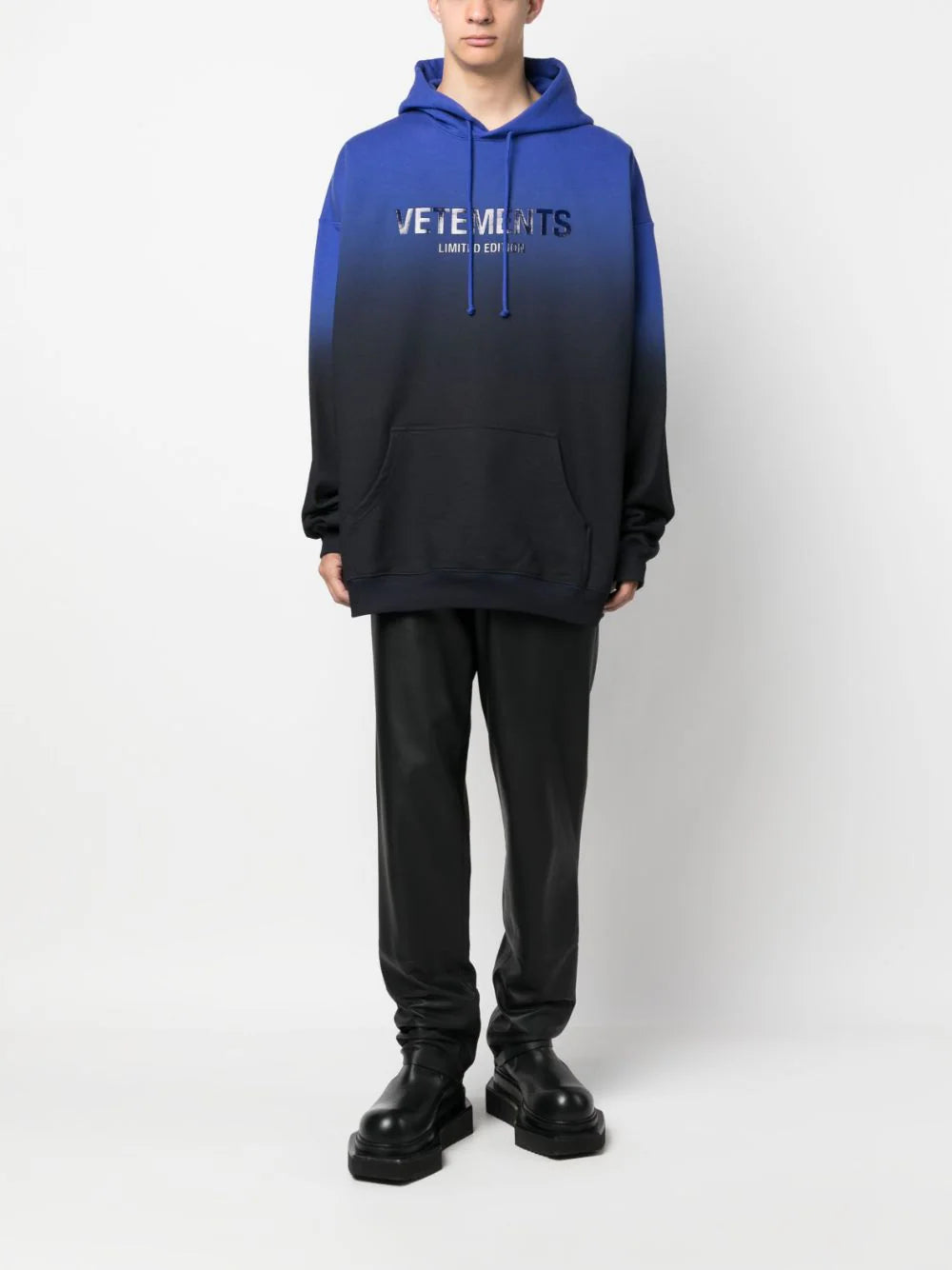 VETEMENTS Gradient Logo Limited Edition Hoodie