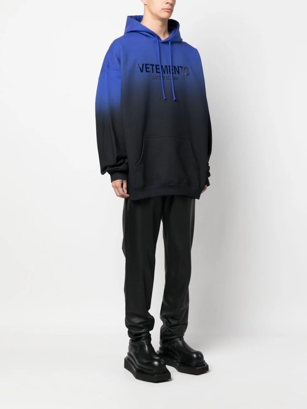 VETEMENTS Gradient Logo Limited Edition Hoodie