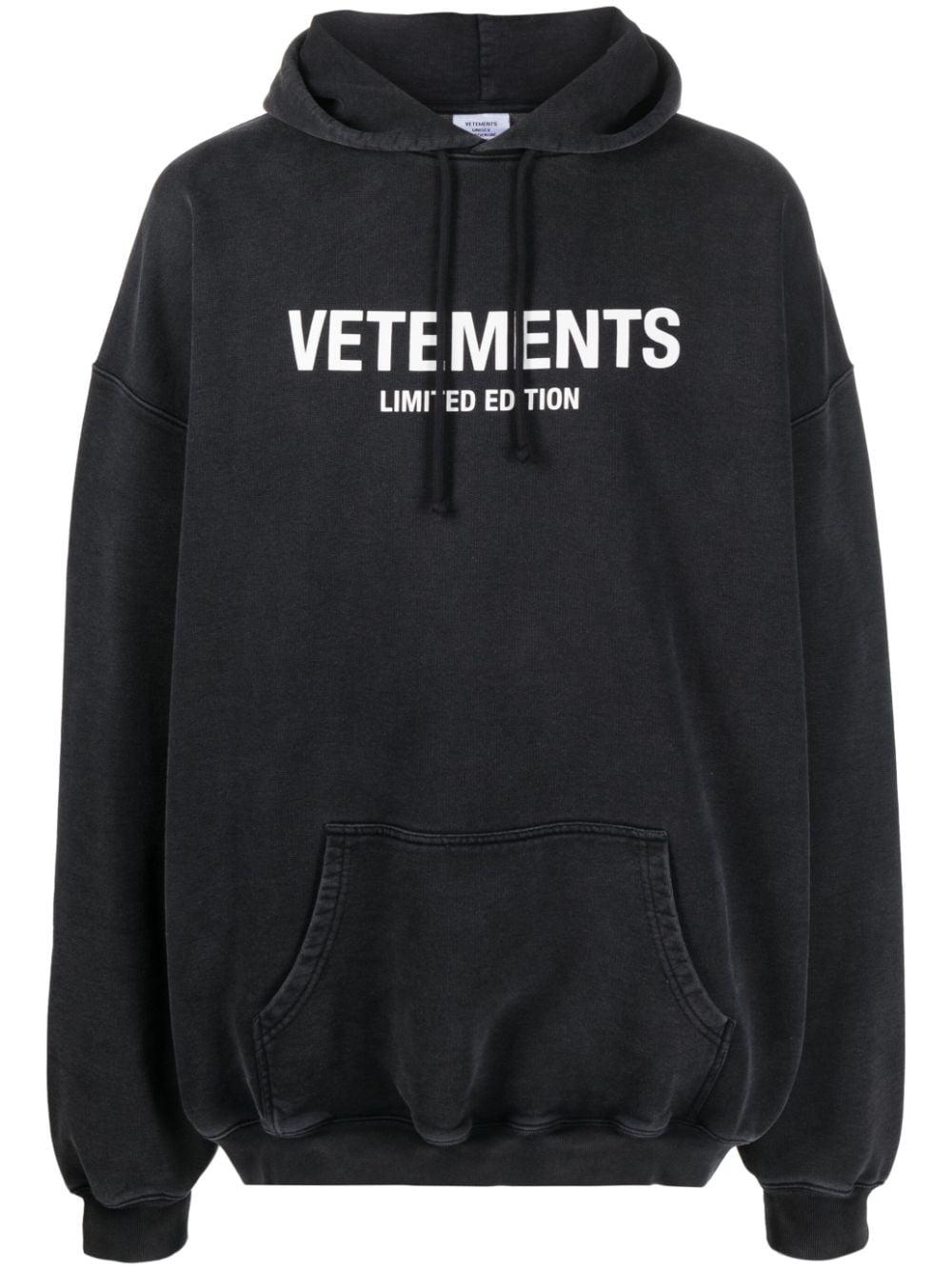 VETEMENTS Limited Edition Logo Hoodie