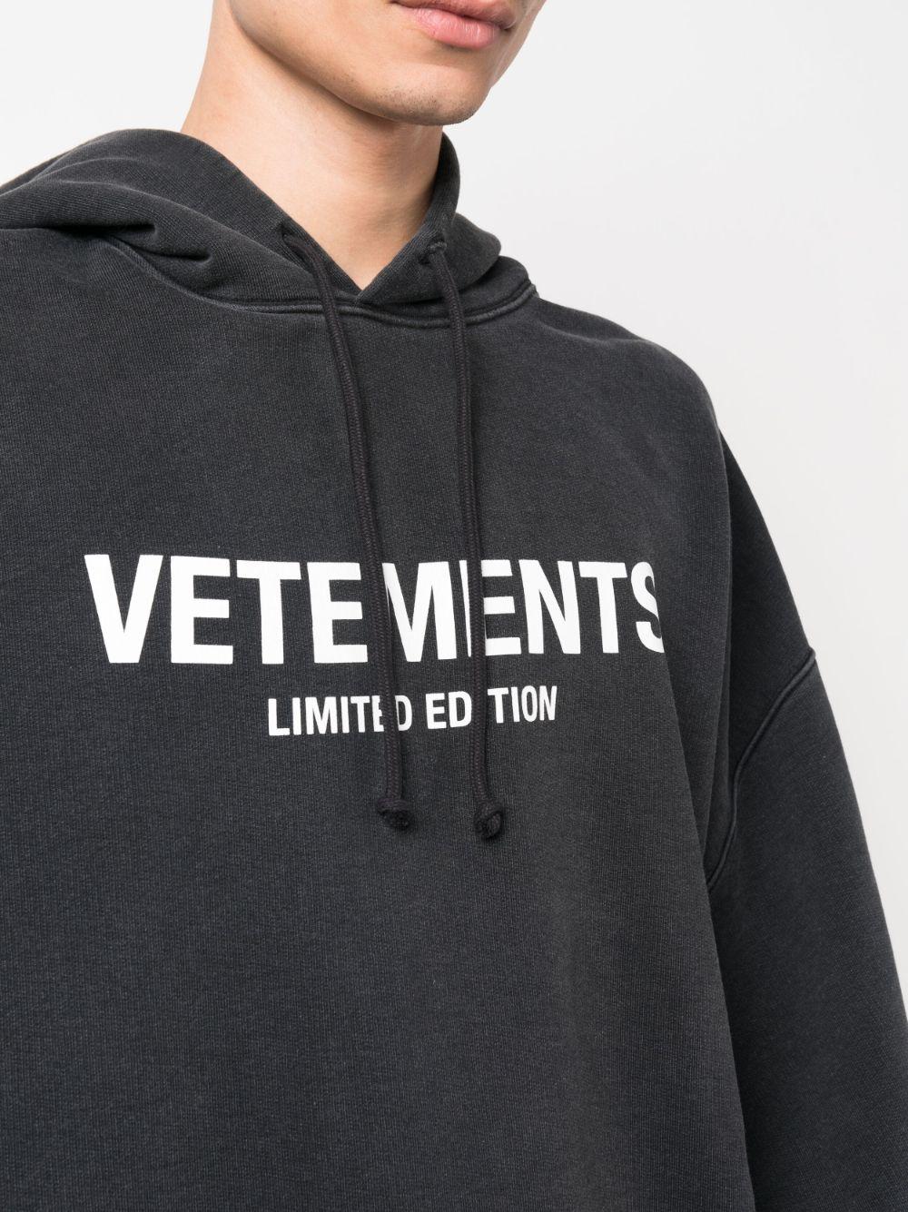VETEMENTS Limited Edition Logo Hoodie