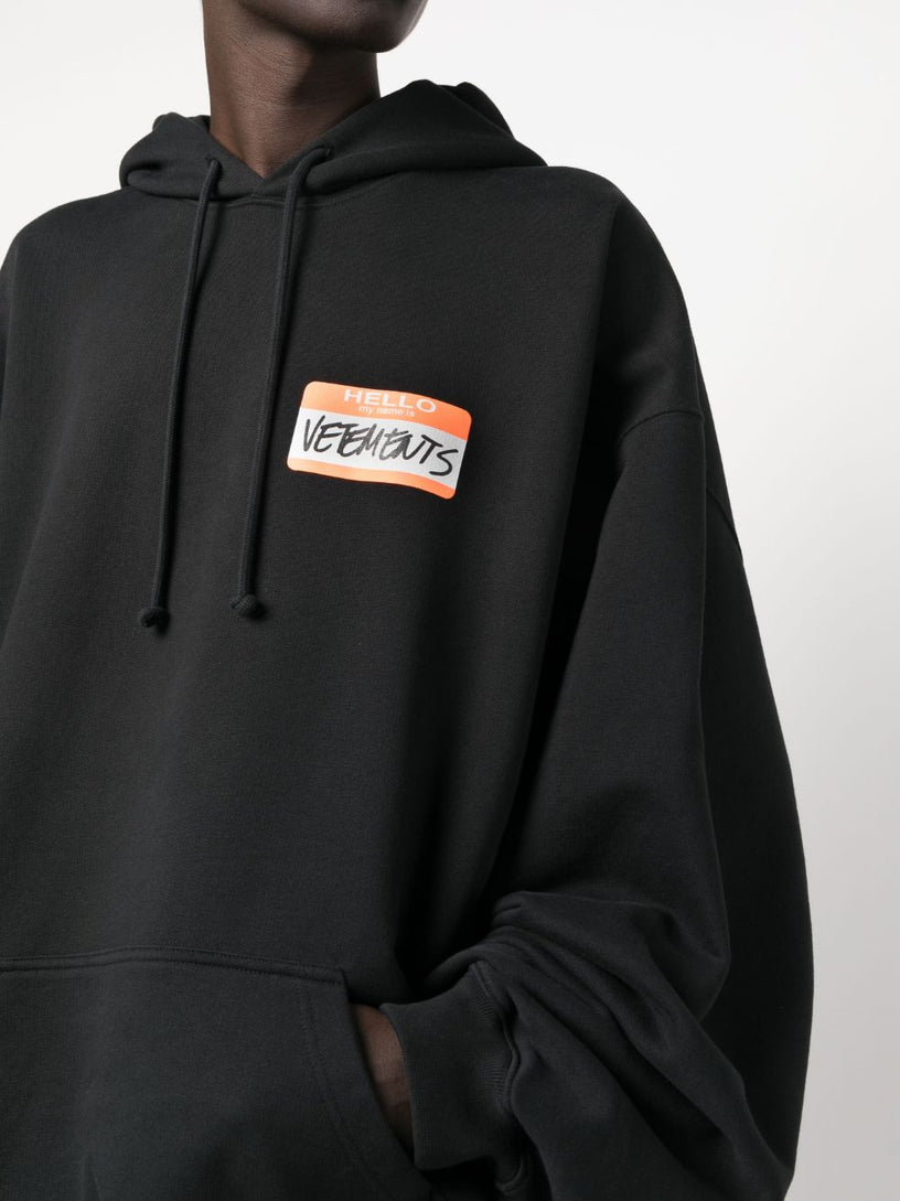 VETEMENTS My name is vetements hoodie