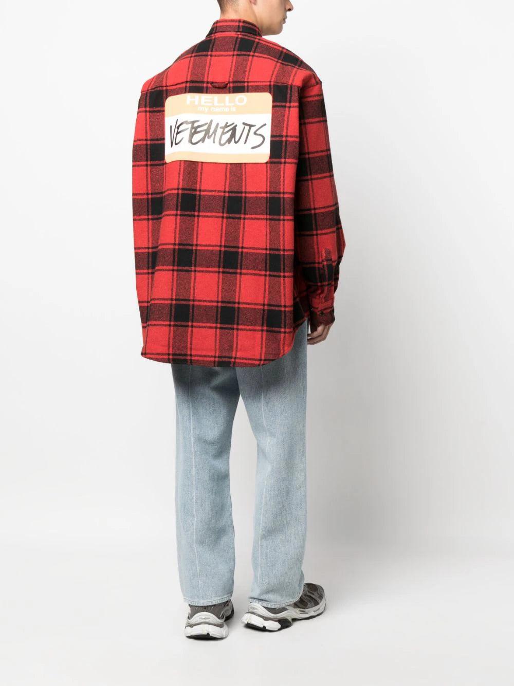 VETEMENTS My Name Is Vetements Shirt