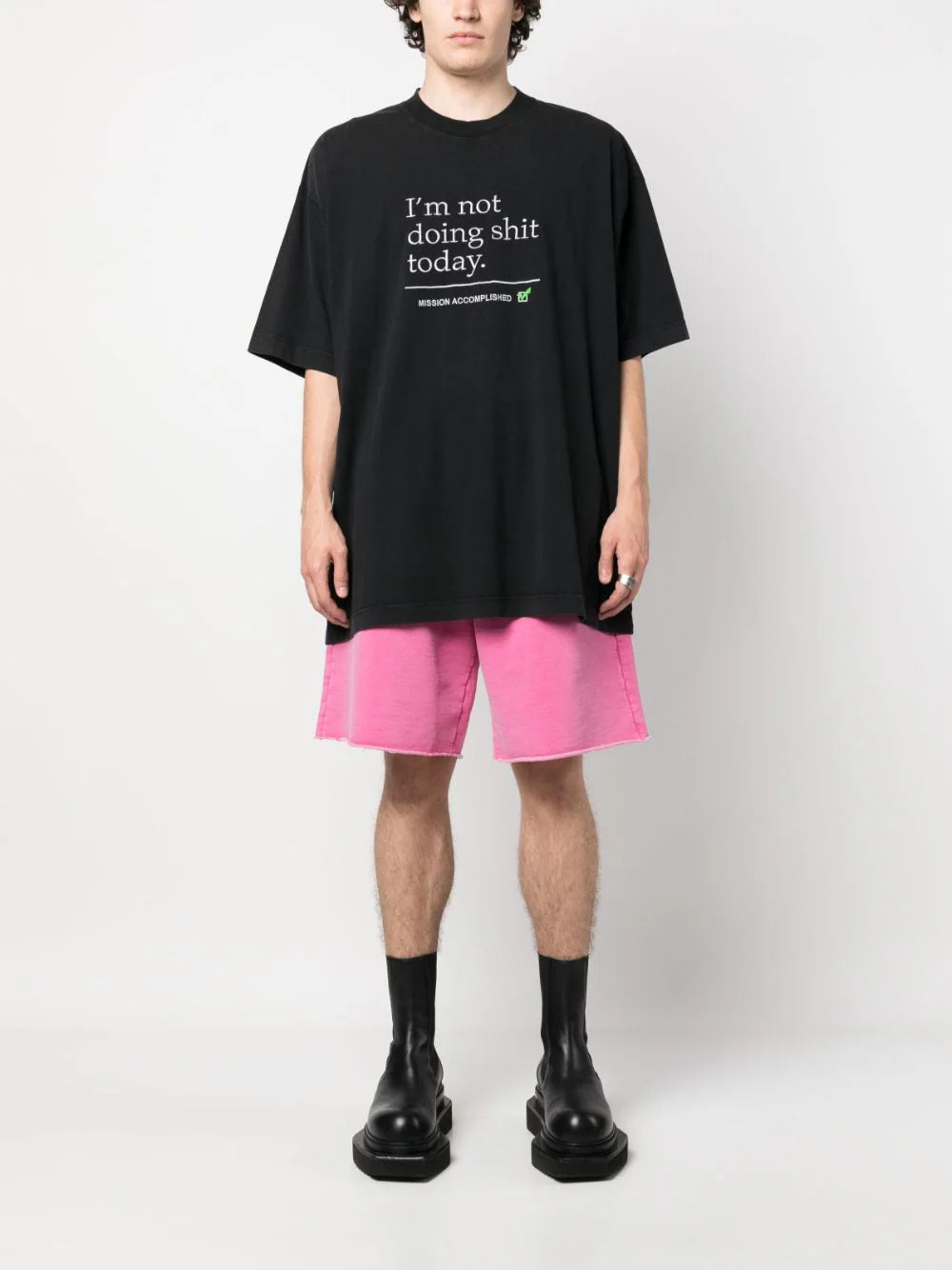 VETEMENTS Not Doing Shit Today T-shirt