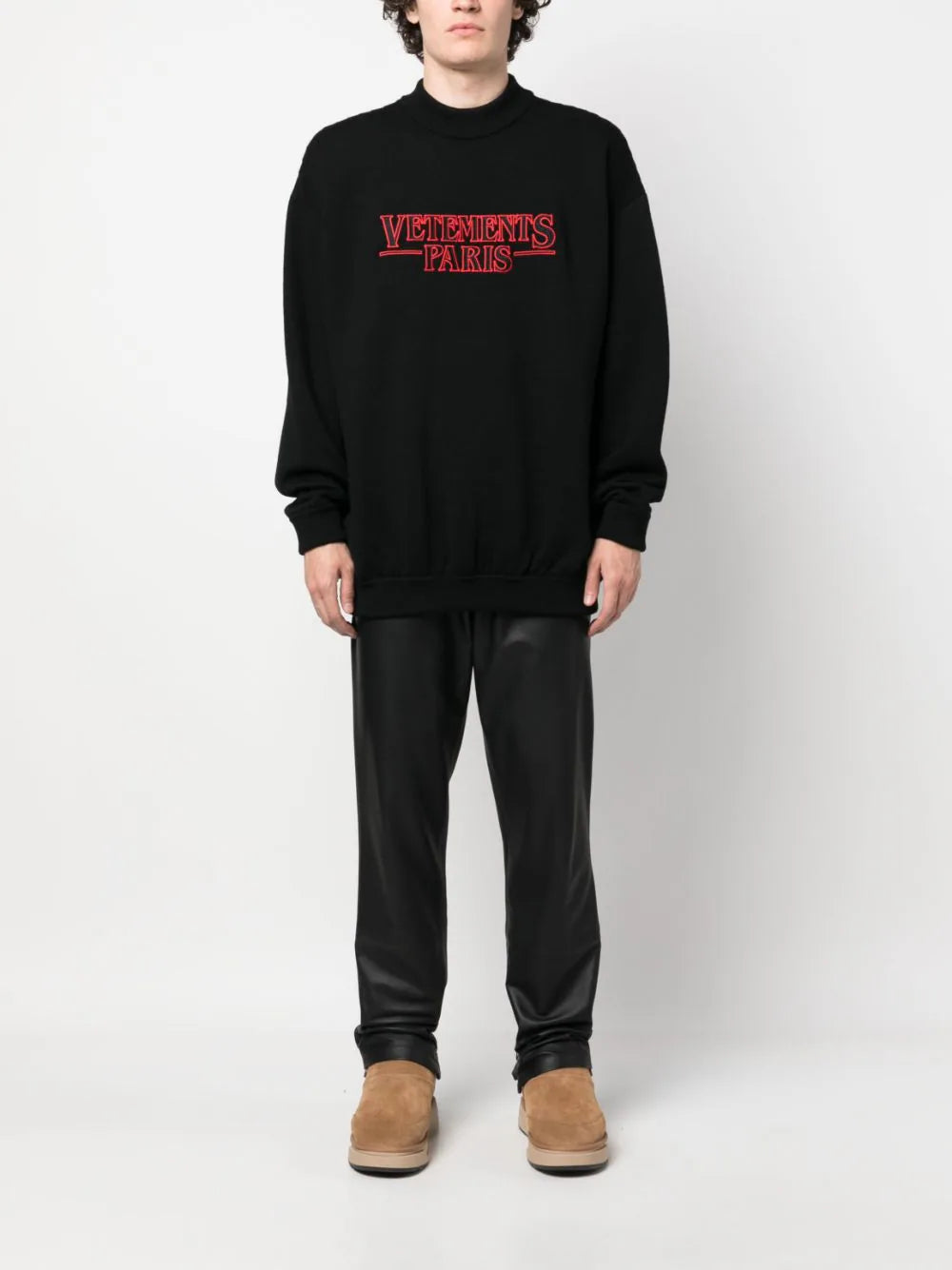 VETEMENTS Vetements Paris Logo Sweater