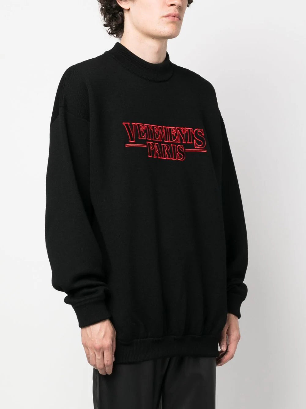 VETEMENTS Vetements Paris Logo Sweater