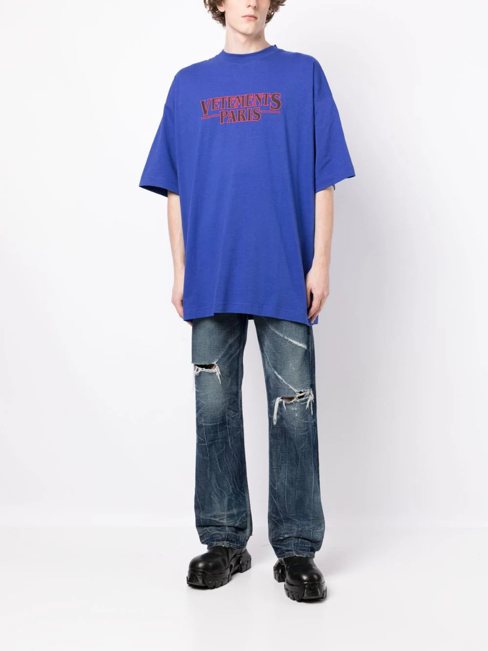 VETEMENTS Vetements Paris Logo T-shirt