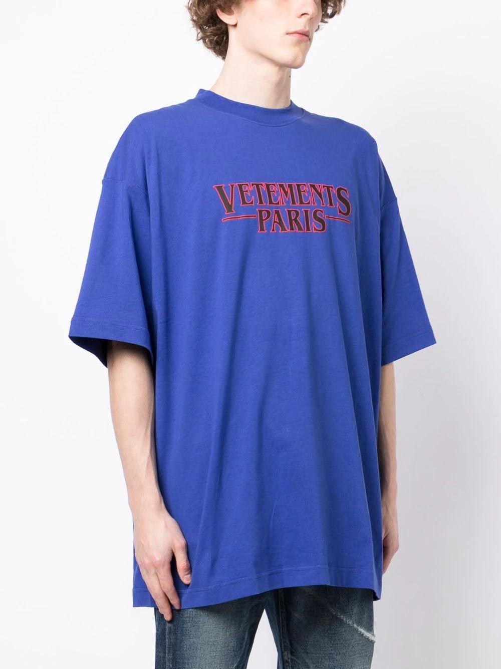 VETEMENTS Vetements Paris Logo T-shirt