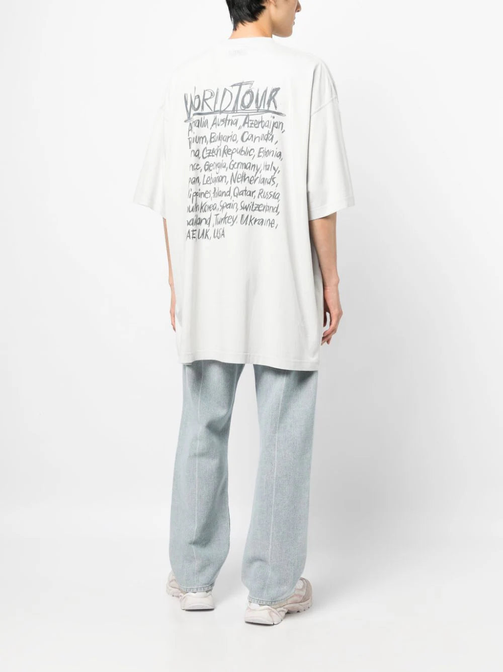 VETEMENTS Worldtour Logo T-shirt