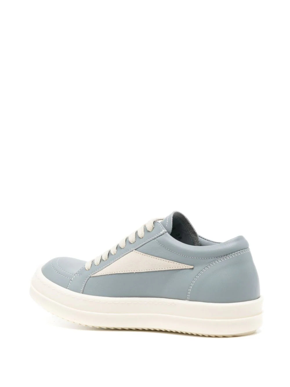 RICK OWENS Vintage Sneaks In Grain Calf Leather And Velour Suede